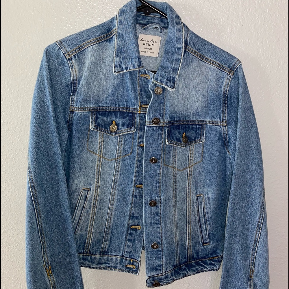 Love Tree Denim Jacket